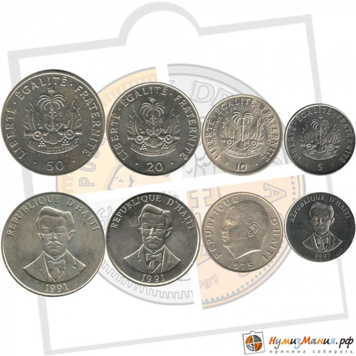 () Монета Гаити 1975 год &quot;&quot;   UNC